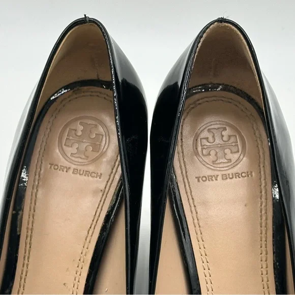 Tory Burch Astoria Wedge Shoe. Size 8.5 - Picture 4 of 11